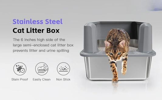 Metal Litter Box - Kitty Klean